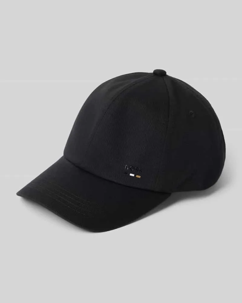 HUGO BOSS Basecap aus reiner Baumwolle Modell 'ZED--ICON Black