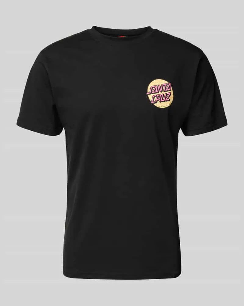 Santa Cruz T-Shirt mit Label-Print 