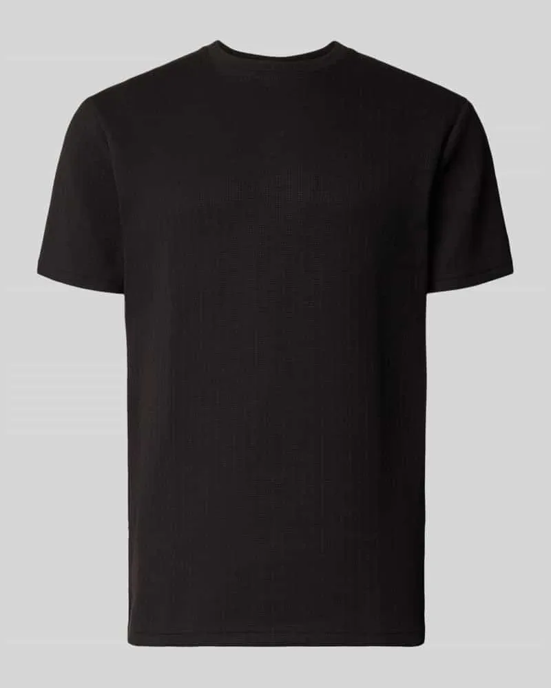 Only & Sons Regular Fit T-Shirt mit Viskose-Anteil Modell 'TREY Black