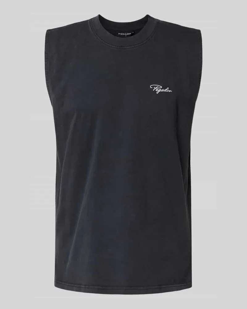 PEGADOR Tanktop mit Label-Stitching Modell 'Signar 
