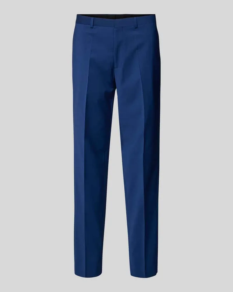 HUGO BOSS Slim Fit Anzughose aus Woll-Mix Modell 'HESTEN 