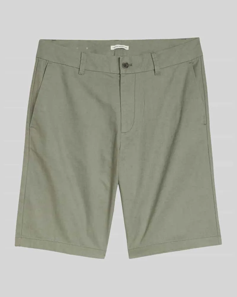 Tom Tailor Regular Fit Bermuda aus Leinen-Baumwolle-Mix Mint
