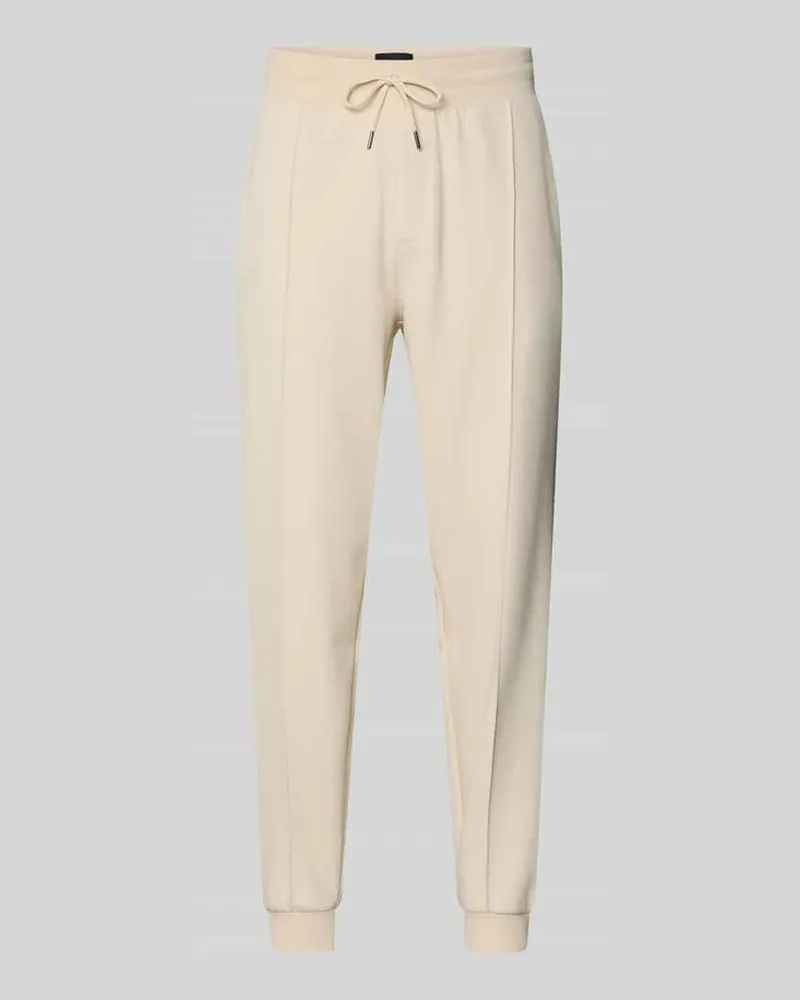 HUGO BOSS Regular Fit Sweatpants aus Baumwoll-Mix Modell 'SENSE Offwhite