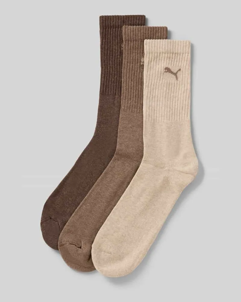 Puma Sportsocken im 3er-Pack Beige