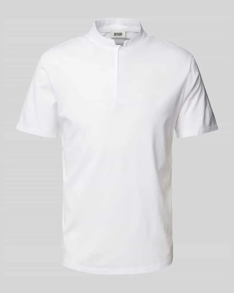 Drykorn Regular Fit Poloshirt mit Stehkragen Modell 'LOUIS 10 