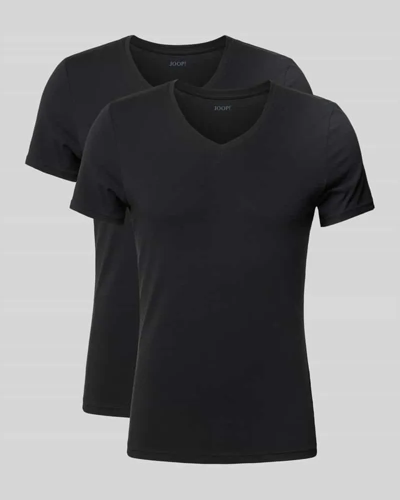 JOOP! T-Shirt mit V-Ausschnitt im 2er-Pack 