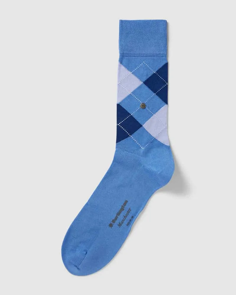 Burlington Socken mit Karomuster Modell 'MANCHESTER 