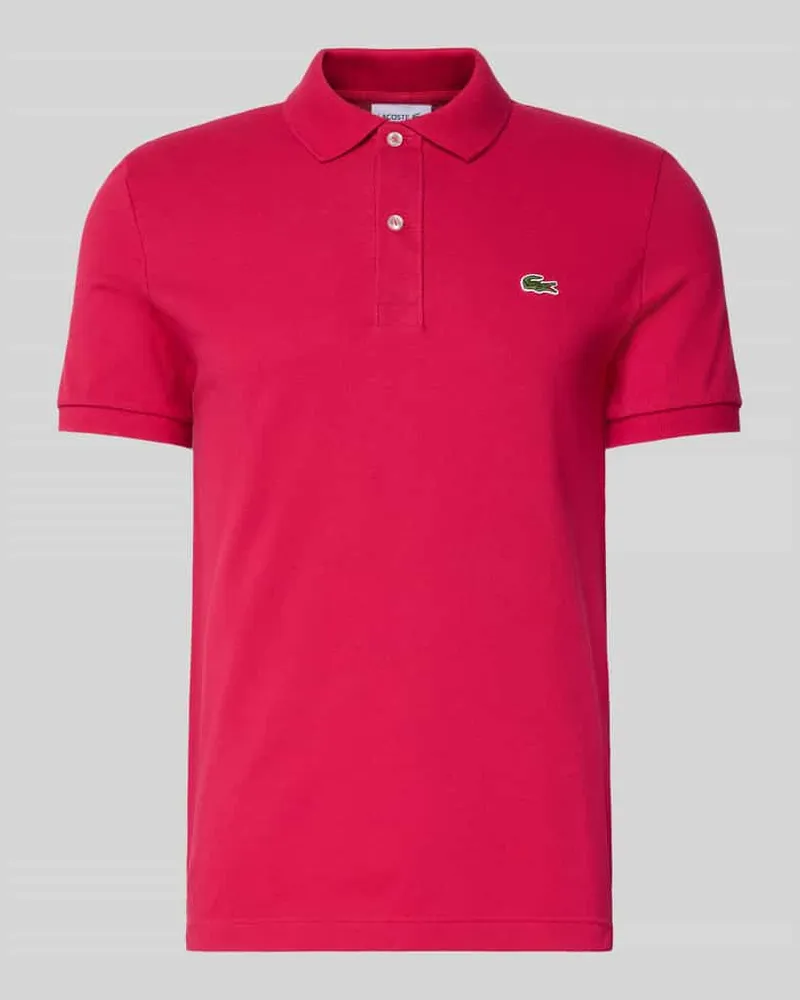 Lacoste Slim Fit Poloshirt aus reiner Baumwolle 