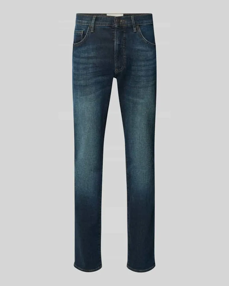 Brax Modern Fit Jeans aus Baumwoll-Mix Modell 'Chuck Dunkelblau