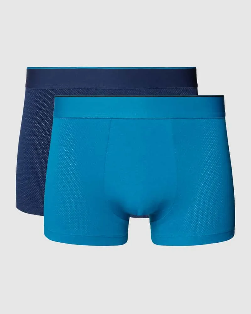 Sloggi Boxershorts mit elastischem Bund Blau