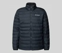 Steppjacke mit Label-Print