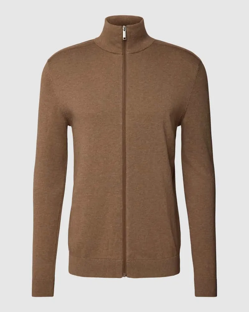 Selected Homme Strickjacke mit Stehkragen Modell 'BERG 