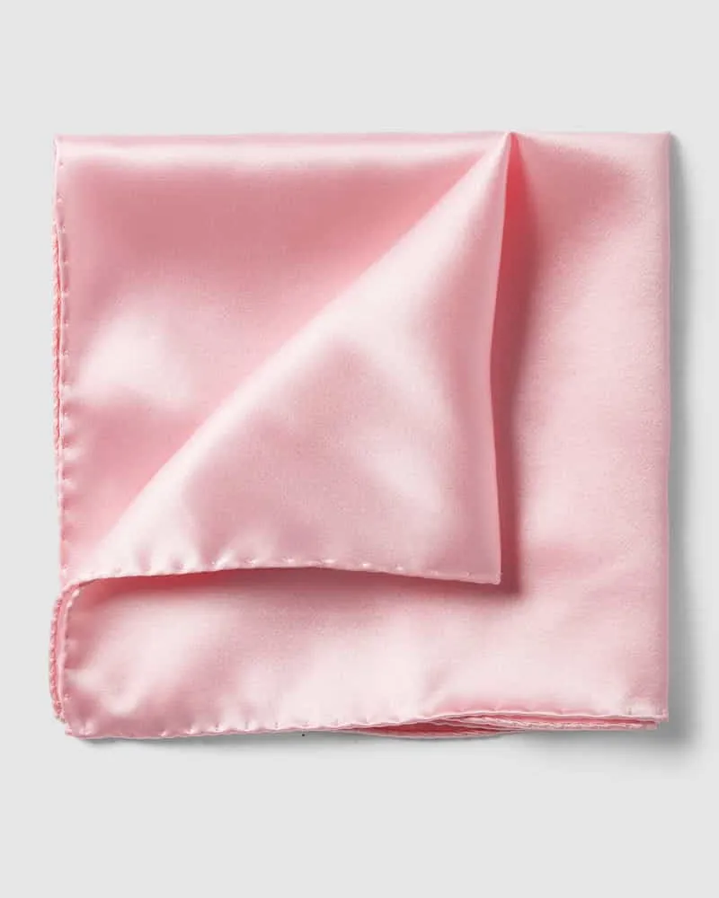 Eton Einstecktuch aus reiner Seide Pink