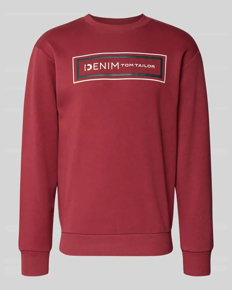 Tom Tailor Regular Fit Sweatshirt aus Baumwoll-Mix 
