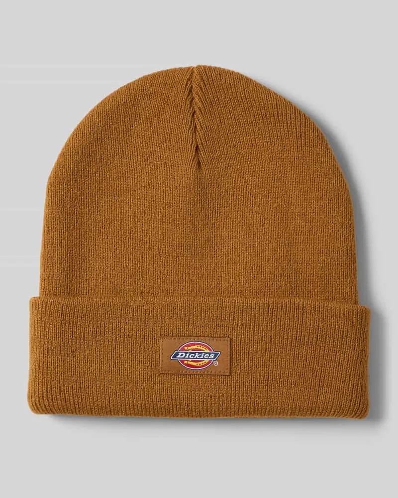 Dickies Beanie in Strick-Optik Modell 'Gibsland Senf