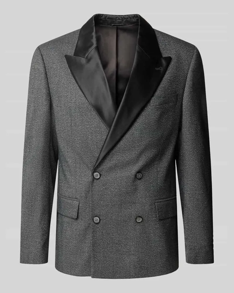 McNeal Regular Fit Sakko mit Schalkragen Modell 'Horatio Black