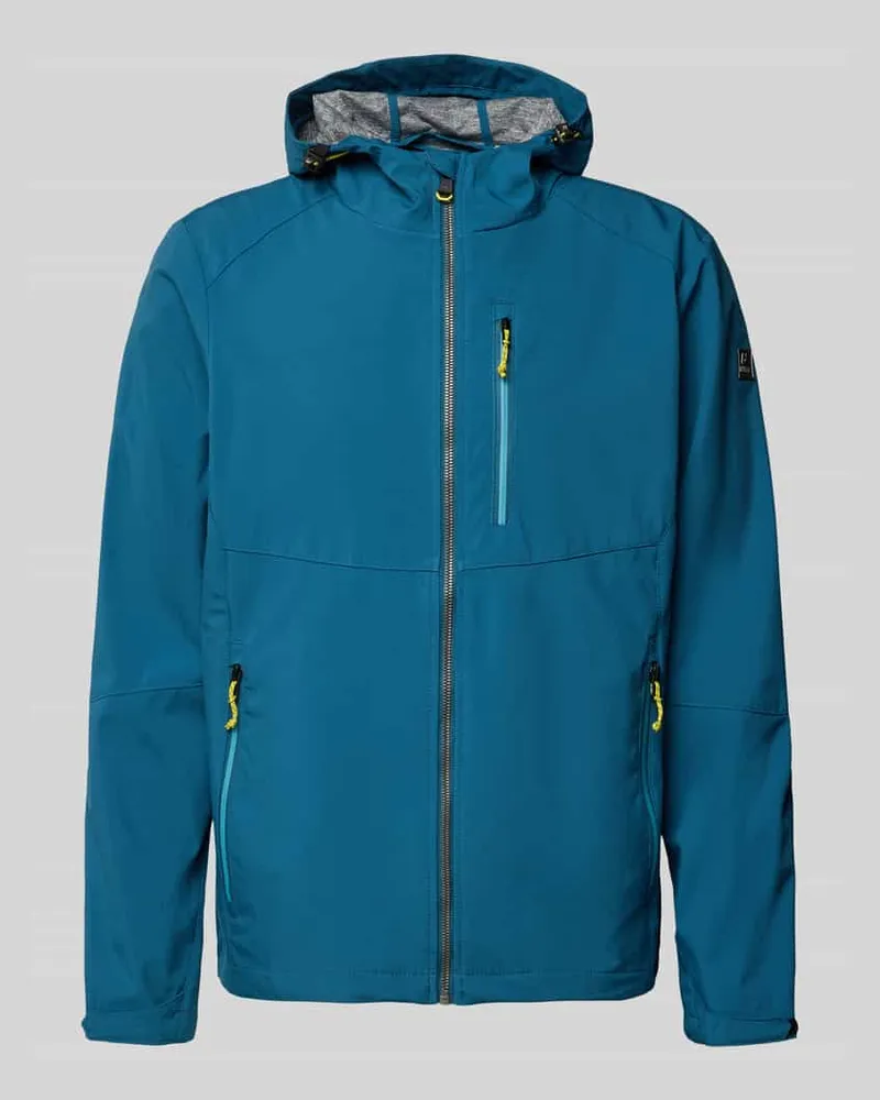 Killtec Regular Fit Jacke mit mit Logo-Applikation Ocean