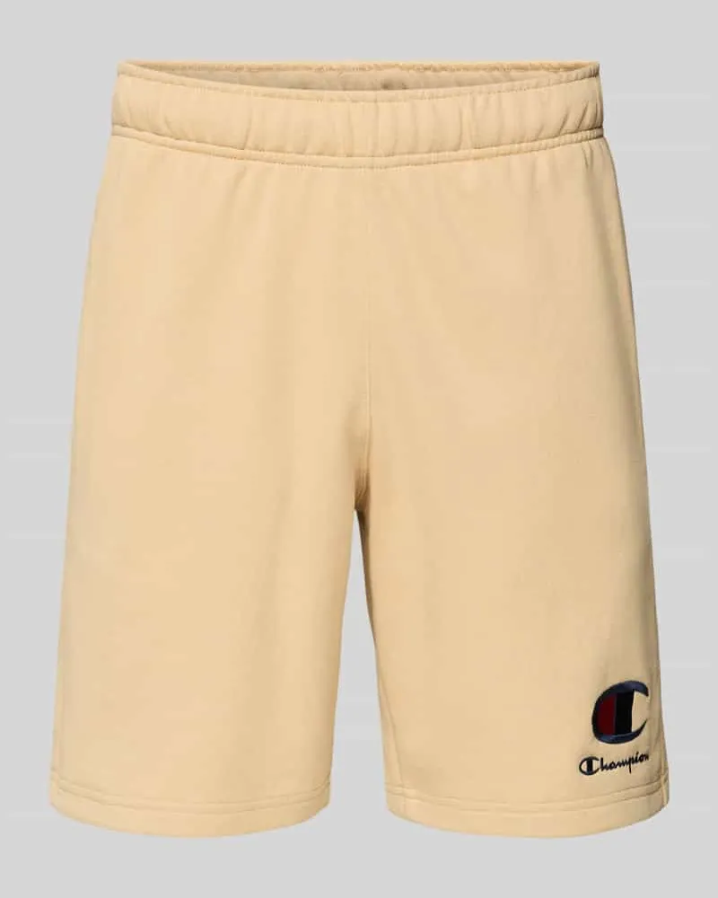 Champion Sweatshorts mit Logo-Stitching und elastischem Bund 