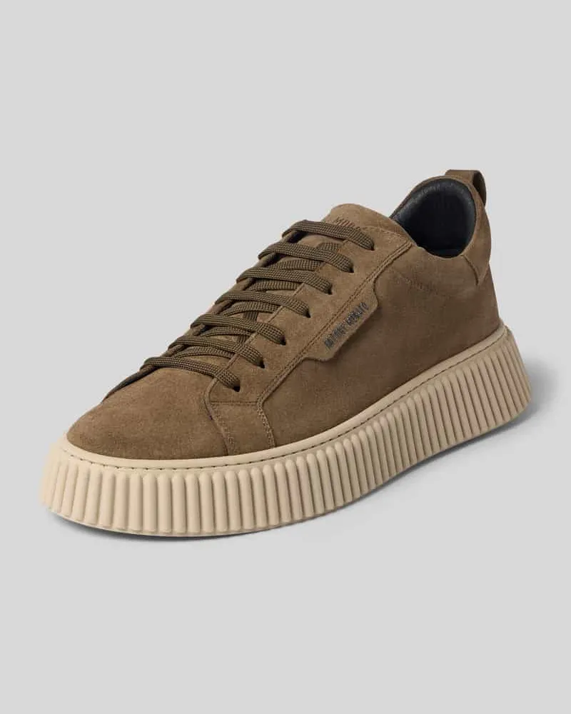 Antony Morato Sneaker aus Leder Modell 'HOPPER Beige