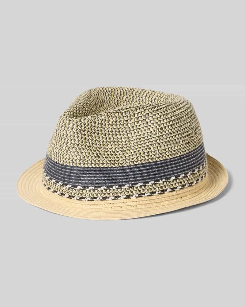 Barts Hut im Allover-Look Modell 'FLUORIET Blau