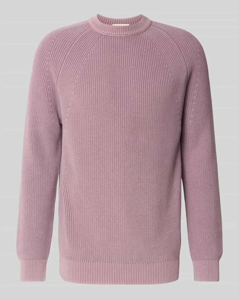 Drykorn Strickpullover mit Rundhalsausschnitt 