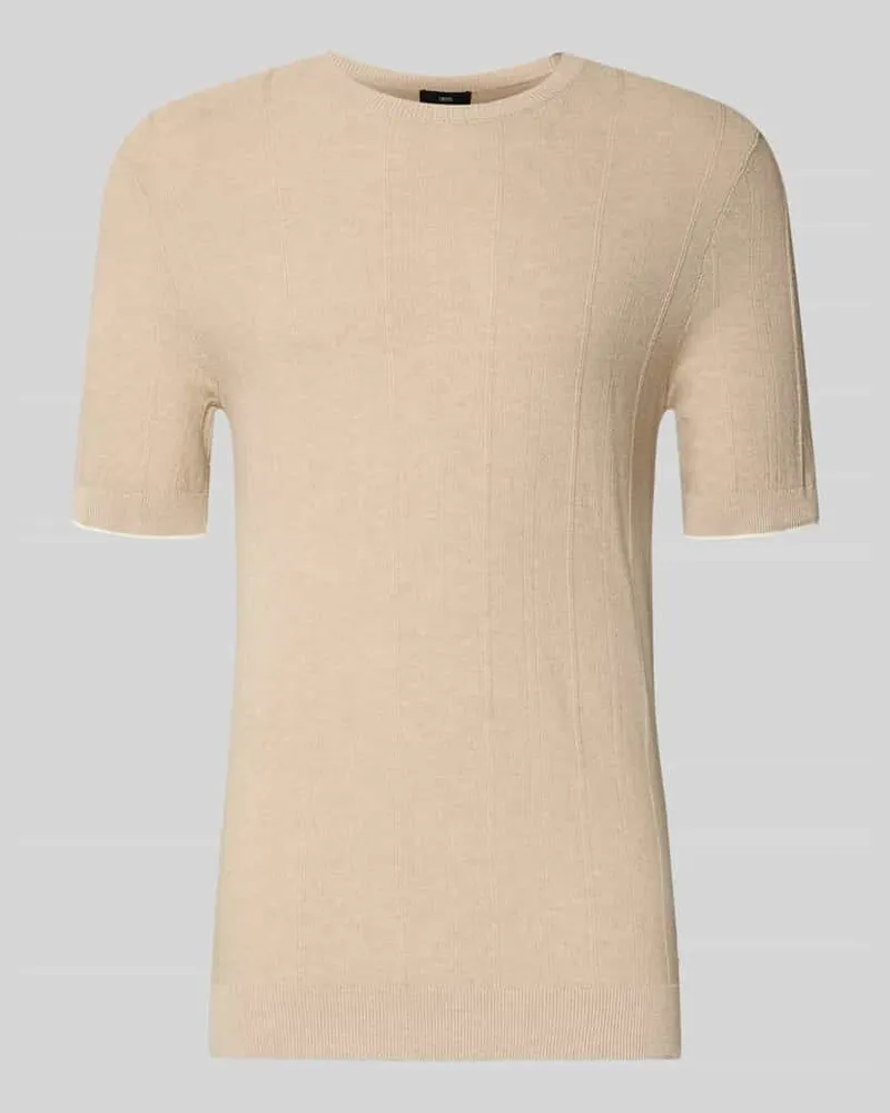 cinque Strickshirt mit Viskose-Anteil Modell 'Gion Beige