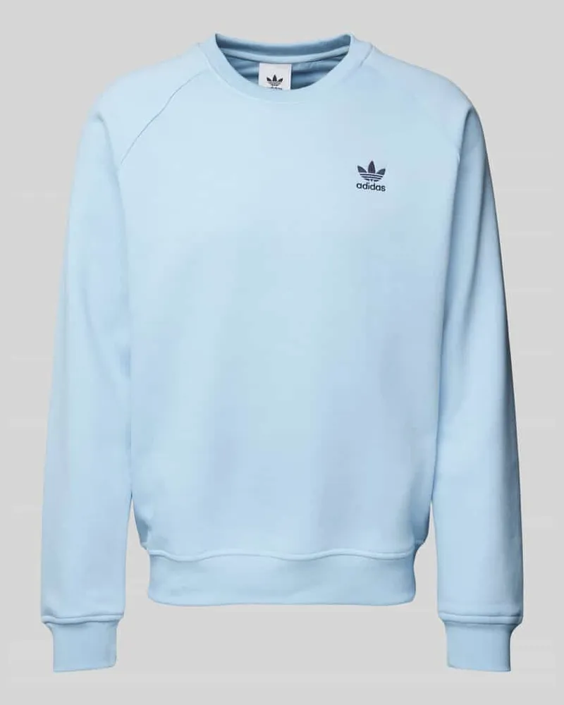 adidas Sweatshirt mit Label-Stitching 