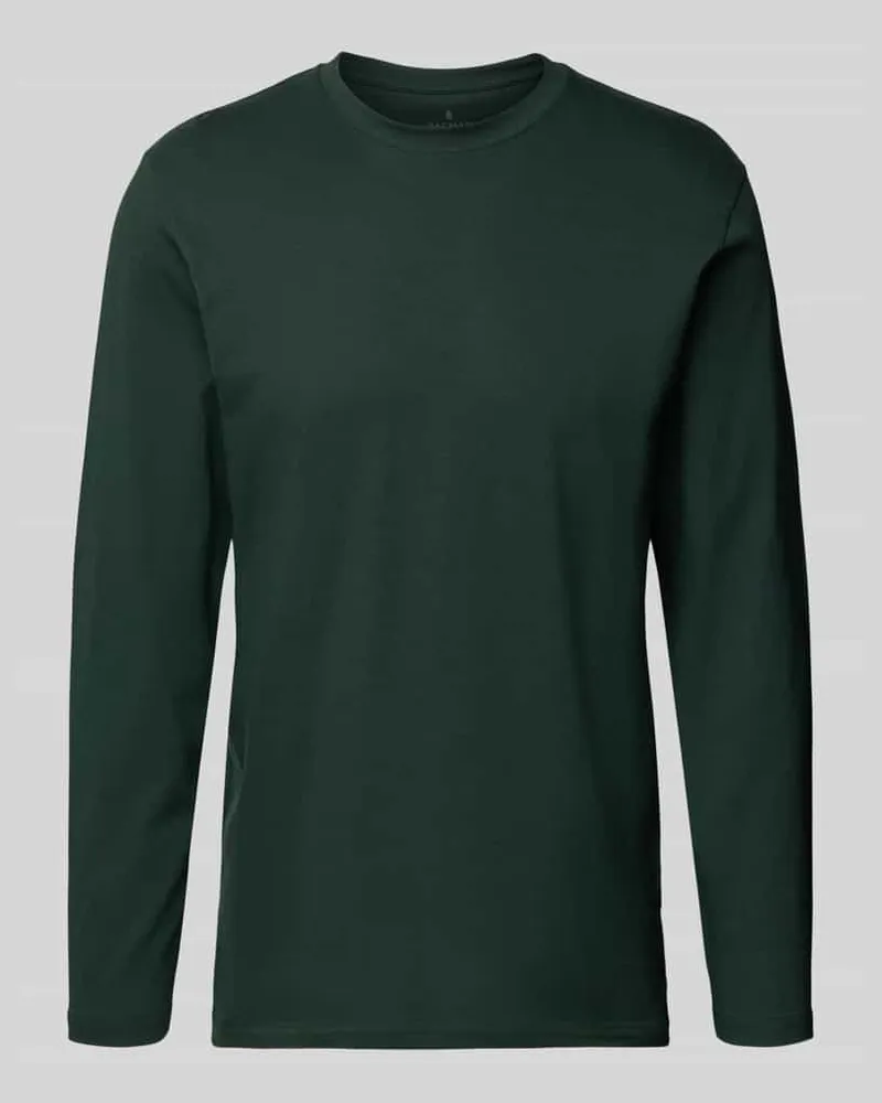 Ragman Longsleeve mit geripptem Rundhalsausschnitt Bottle