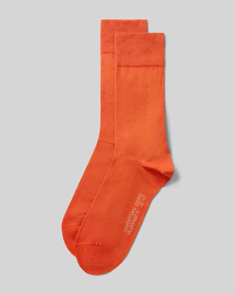 Christian Berg Socken aus Baumwoll-Mix im 2er-Pack Metallic