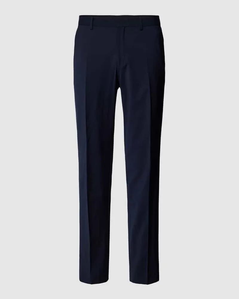 HUGO BOSS Anzughose in unifarbenem Design 