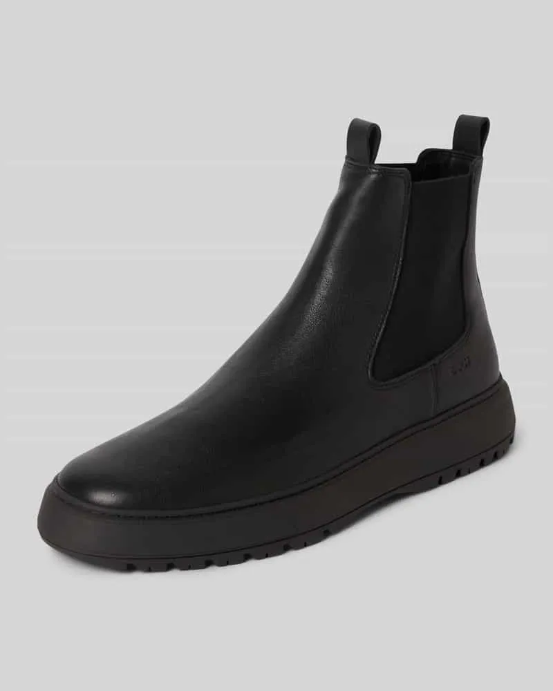 Copenhagen Chelsea Boots aus Leder-Mix Black