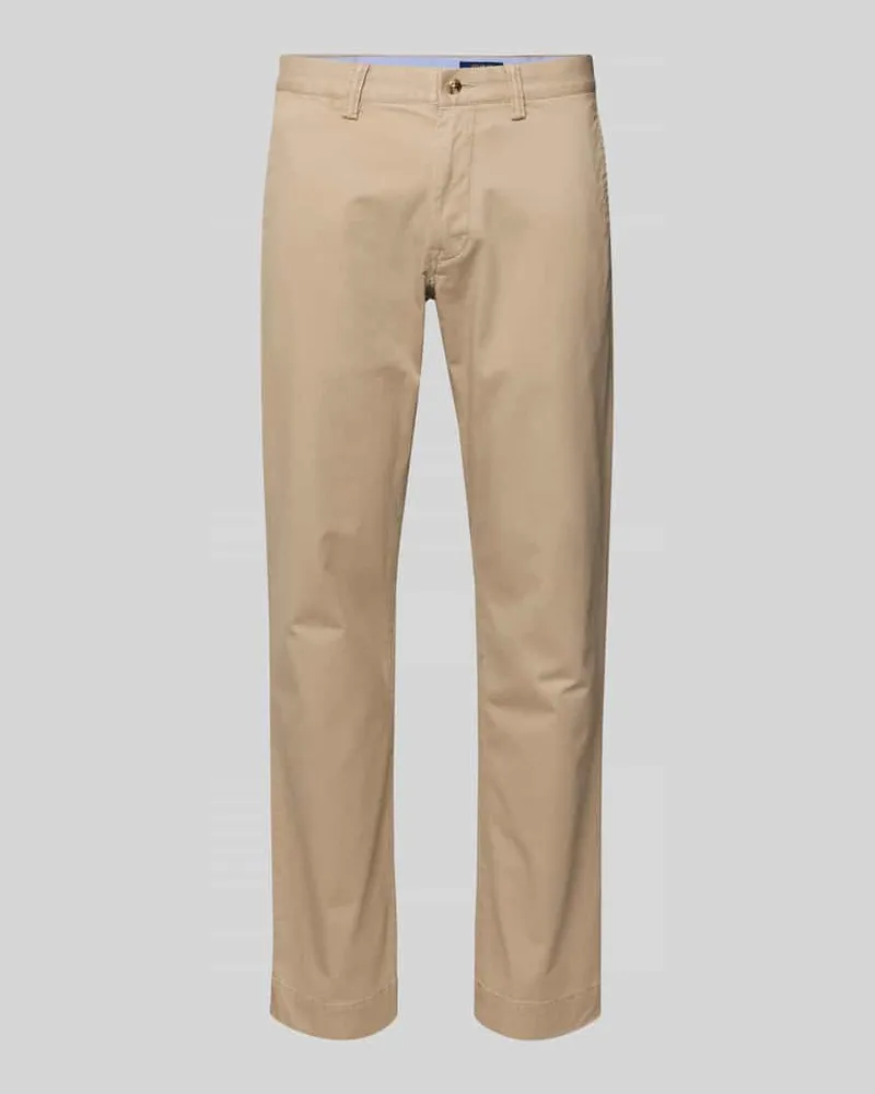 Ralph Lauren Stoffhose mit Gesäßtaschen Beige