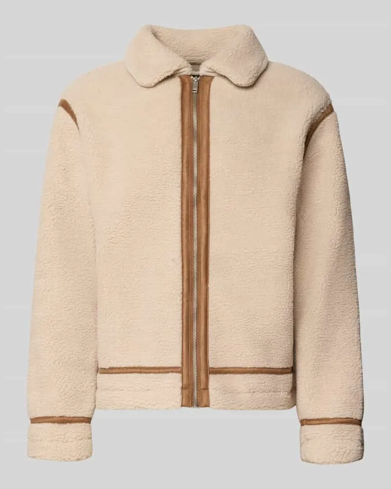 McNeal Fleecejacke aus Teddyfell Beige