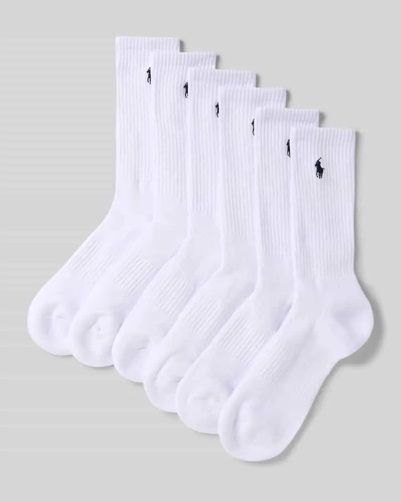 Ralph Lauren Socken mit Label-Stitching im 6er-Pack 