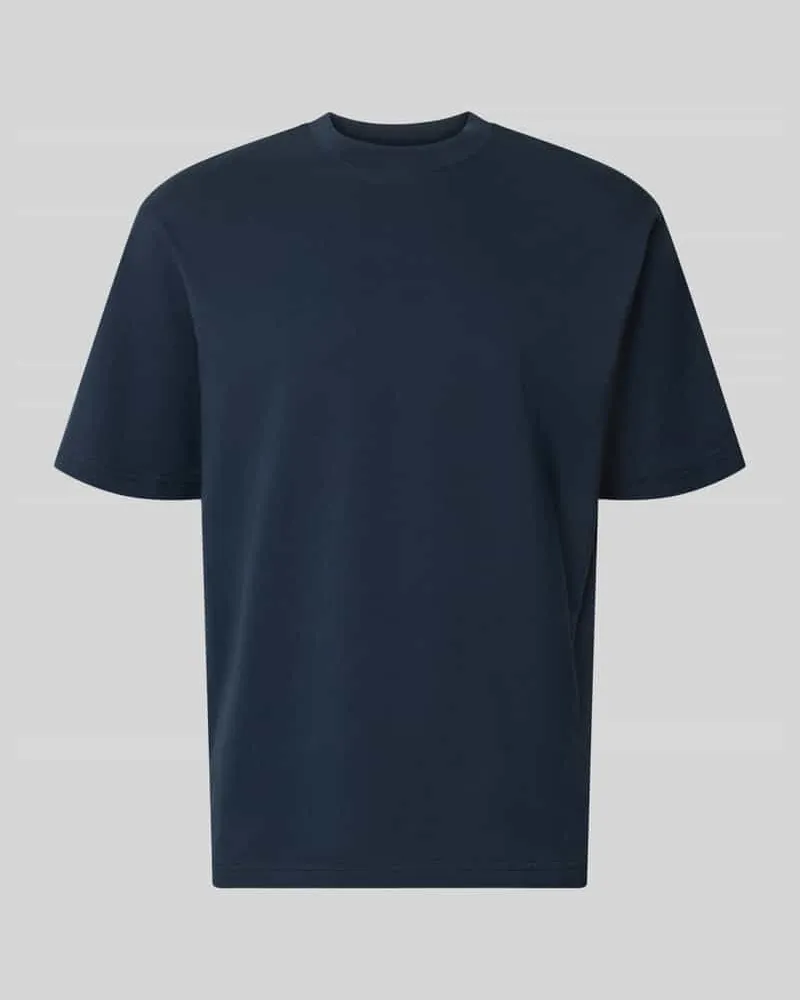 McNeal Regular Fit T-Shirt mit Rundhalsausschnitt Dunkelblau