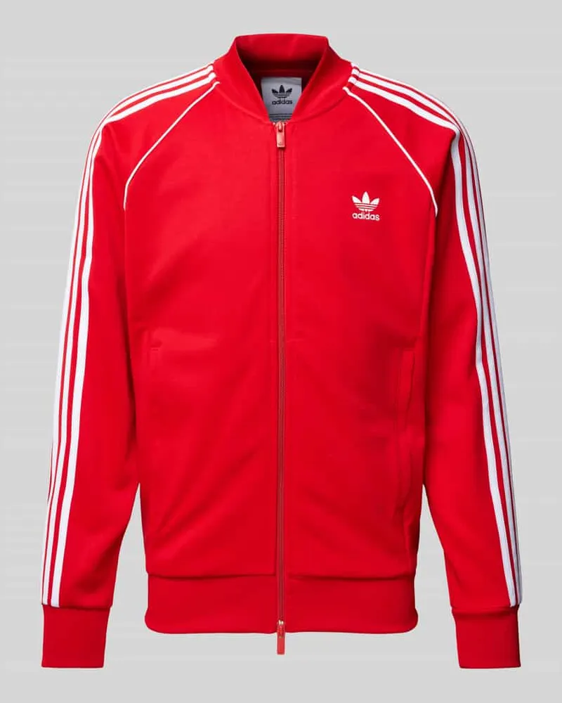 adidas Trainingsjacke mit Zweiwege-Reißverschluss 