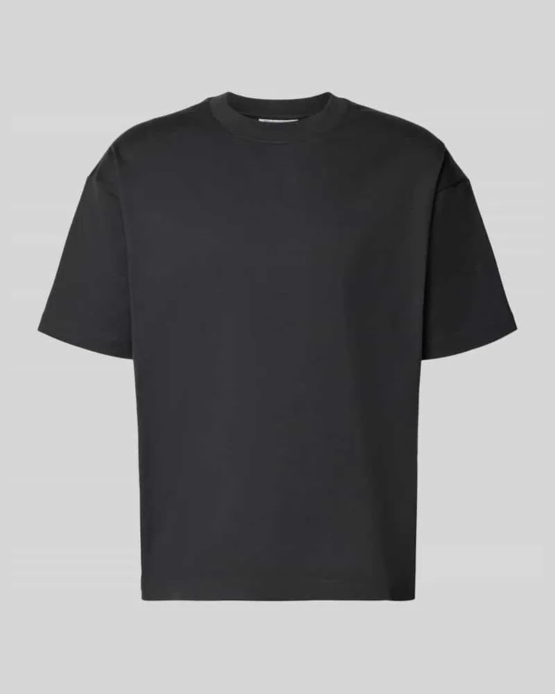 Marc O'Polo Boxy Fit T-Shirt aus reiner Baumwolle Graphit