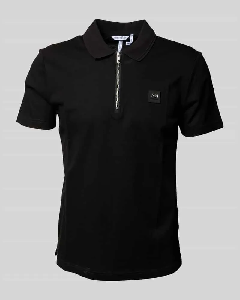 Antony Morato Poloshirt mit Label-Detail Black