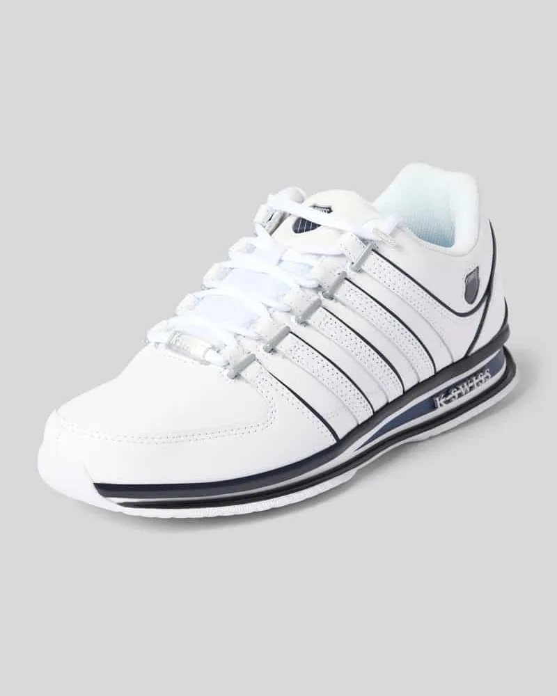 K-Swiss Sneaker aus Leder mit Label-Details Modell 'Rinzler Weiss