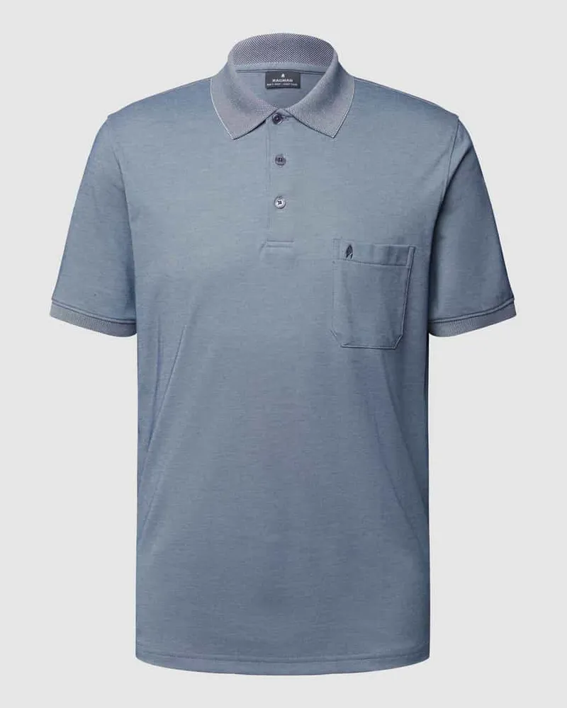 Ragman Regular Fit Poloshirt mit Brusttasche 