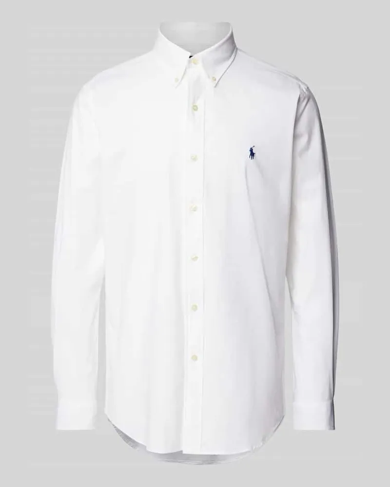 Ralph Lauren Custom Fit Freizeithemd mit Logo-Stitching 