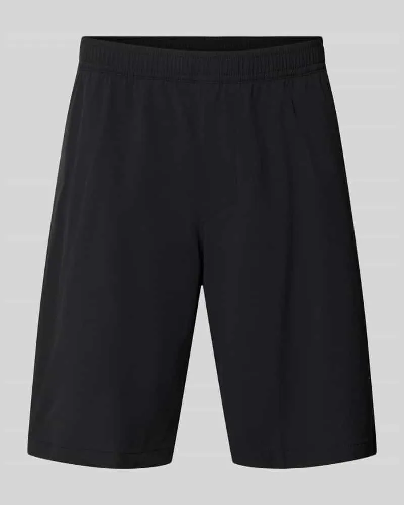 HUGO BOSS Regular Fit Sport-Shorts mit Label Print Modell 'TREVOL Black