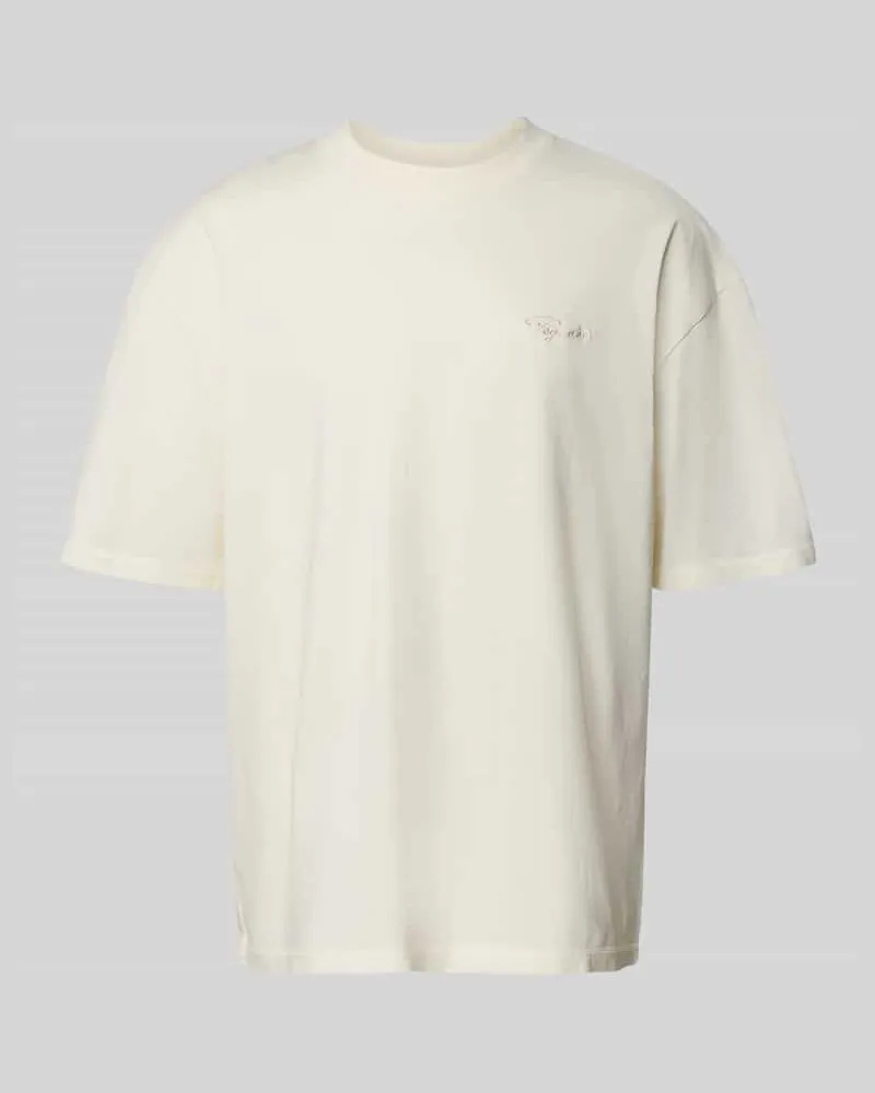 PEGADOR Oversized T-Shirt mit Label-Stitching 