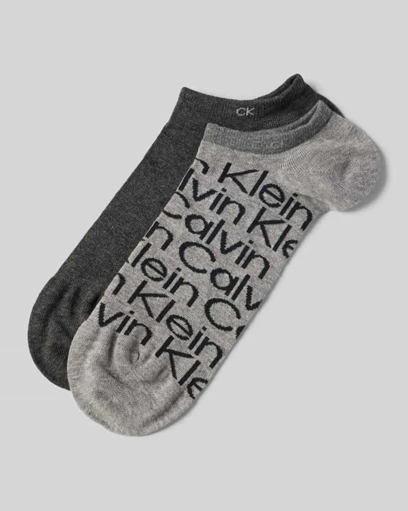 Calvin Klein Socken mit Label-Print im 2er-Pack 