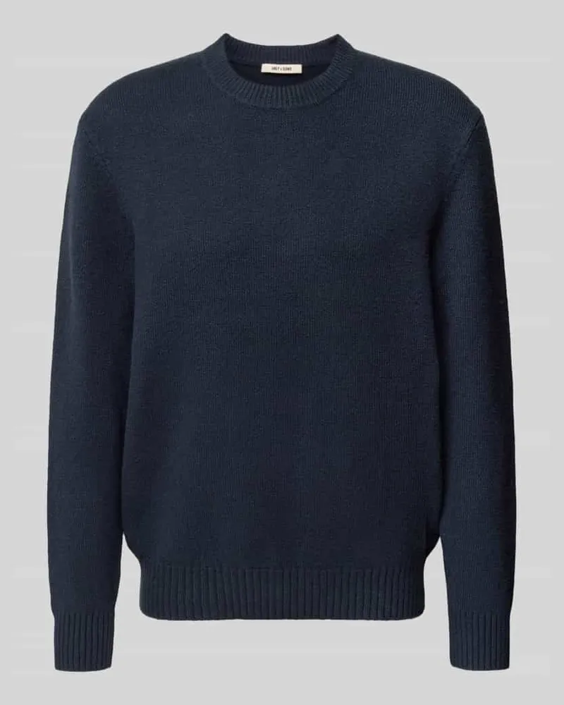 Only & Sons Relaxed Fit Pullover aus Baumwoll-Mix mit Woll-Anteil Modell 'JAMES 