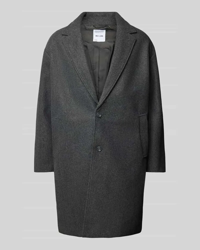 Only & Sons Oversized Mantel mit Reverskragen Modell 'WORF 