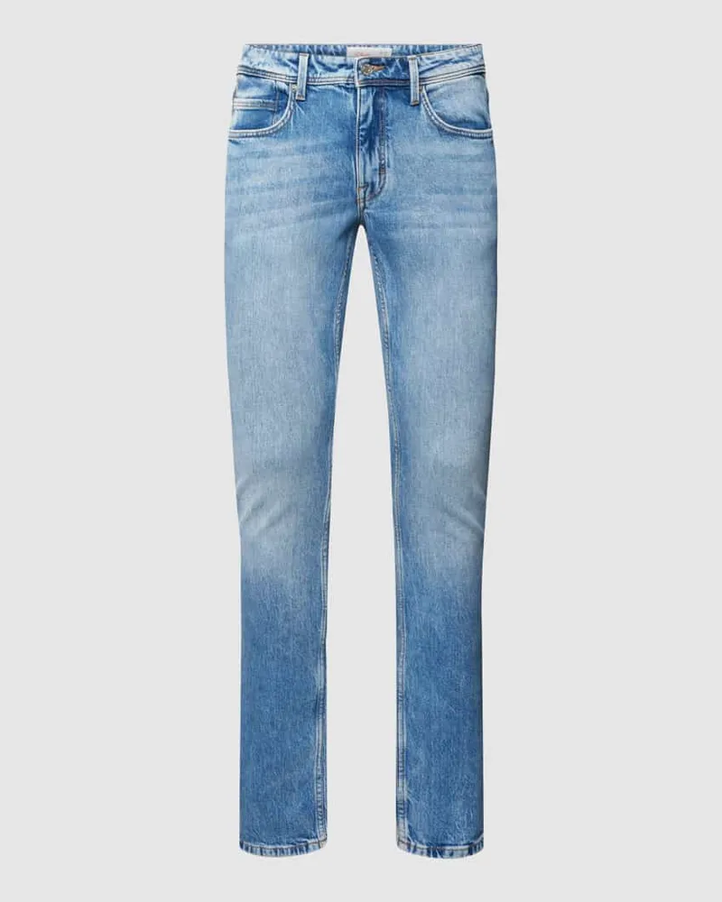 S.Oliver Tapered Fit Jeans mit Stretch-Anteil Hellblau