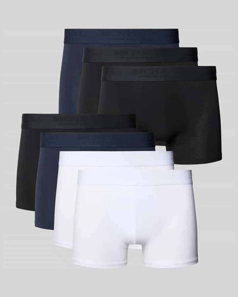 McNeal Trunks aus Baumwoll-Mix im 7er Pack Black