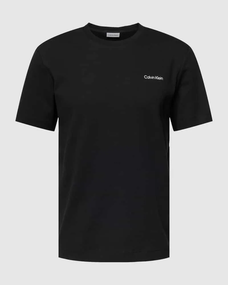 Calvin Klein T-Shirt mit Label-Detail 
