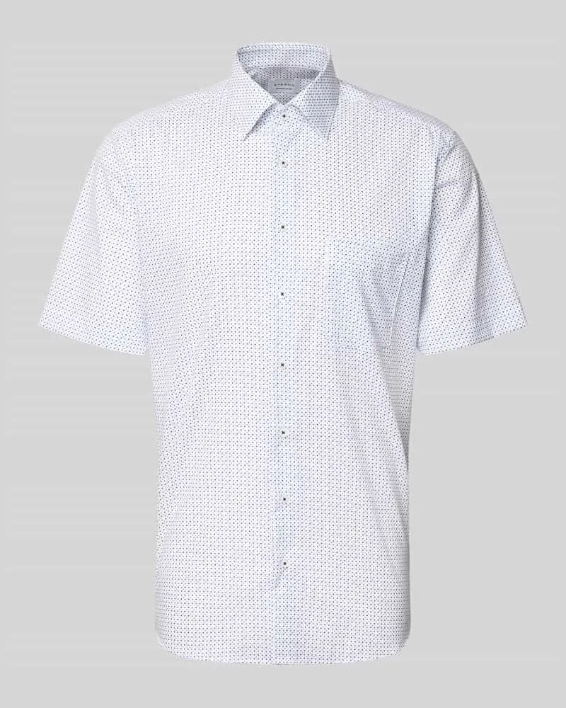 Eterna Regular Fit Business-Hemd mit Kentkragen Hellblau